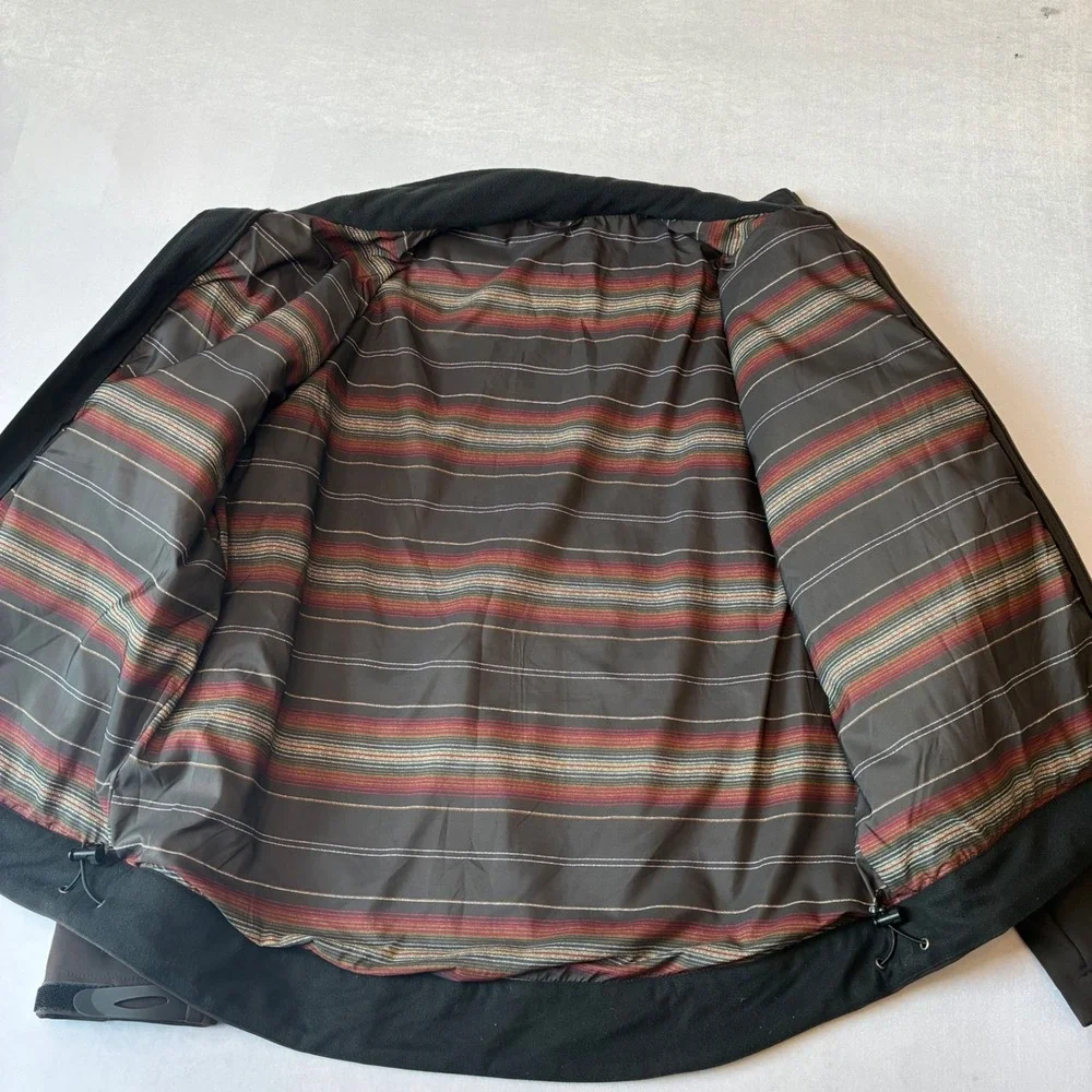 Cinch Softshell Jacket Mens XL Brown Bonded Full Zip Embroidered Logo Western